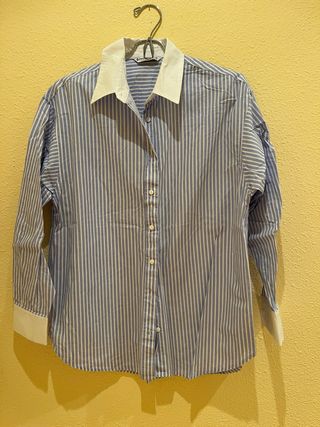 Camisa Stradivarius rayas XS