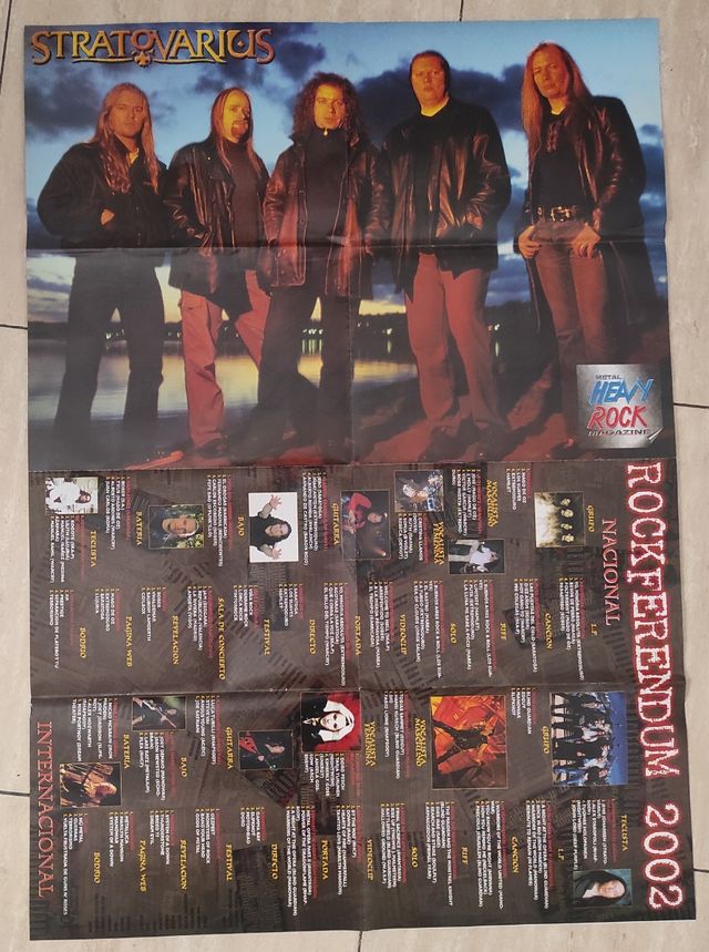 Posters "Tierra Santa,"Cradle of Filth y Blink 182