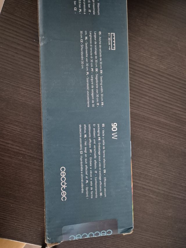 Envasadora vacío Cecotec NUEVA