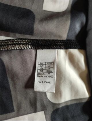 Bañador Tribord XL - Negro/Gris