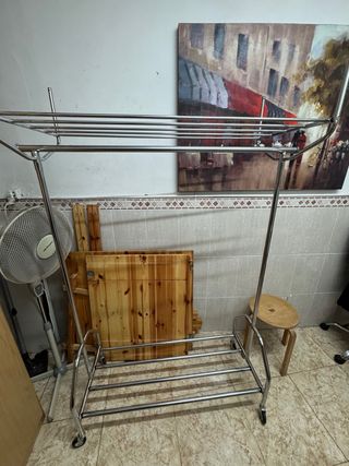 PERCHERO DE ROPA COMPLETO 