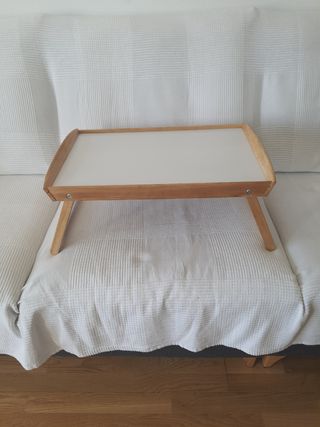 Bandeja plegable madera