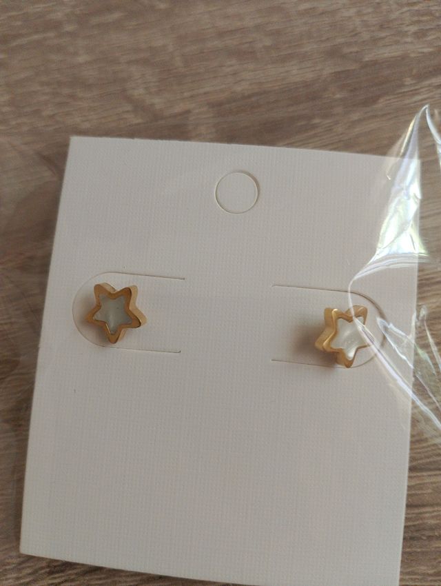 LOTE Pendientes acero Moyra - 5 pares