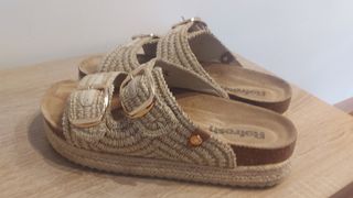 Sandalias Refresh beige