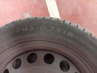 Neumáticos invierno + llantas para GOLF 4