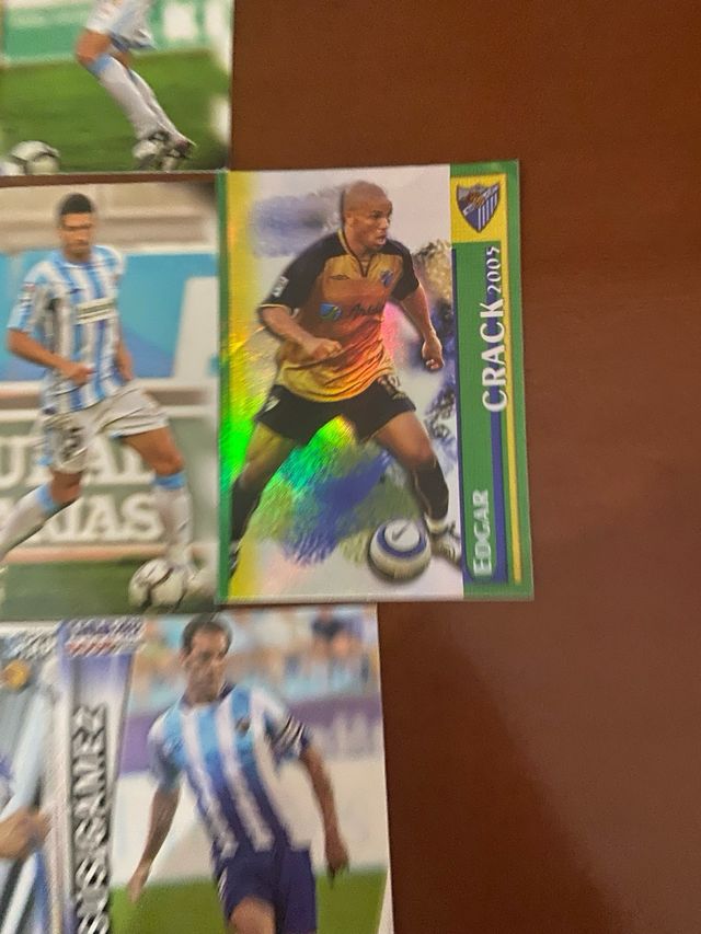 66 cromos Málaga CF sin repetir Mundicromo 05-15