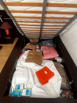 Tatami cama CANAPE ...CABEZAL..MESITA...en buen es