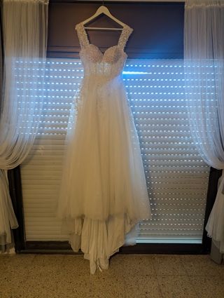 Vestido novia blanco