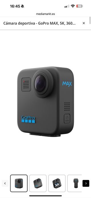 Videocamera sportiva GoPro MAX 360 5K 2025
Alla premiere