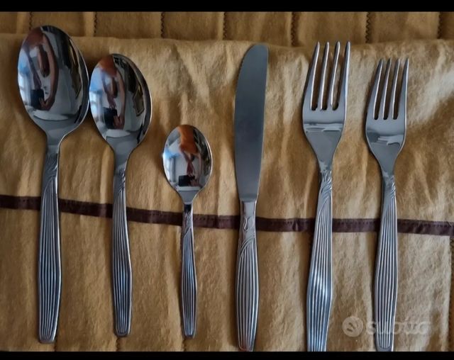 Set 72 Posate Acciaio Inox Beck