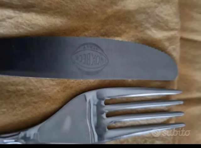 Set 72 Posate Acciaio Inox Beck