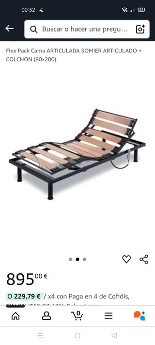 Cama articulada Bodyflex
