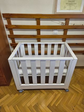 Cuna colecho bebé - blanca