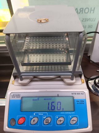 Anillo oro 18k - Cadena