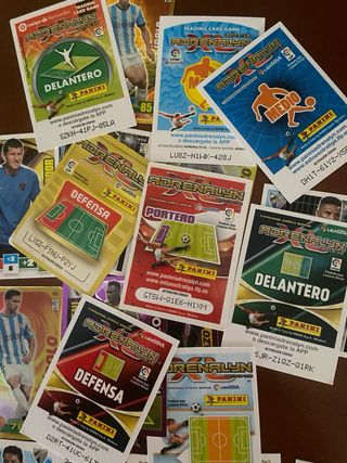74 cromos Malaga CF sin repetir Adrenalyn