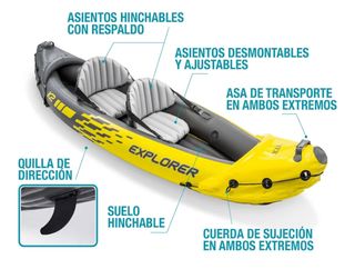 Kayak inflable INTEX Explorer K2