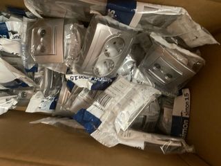 Interruptor Simon 15 - plateado