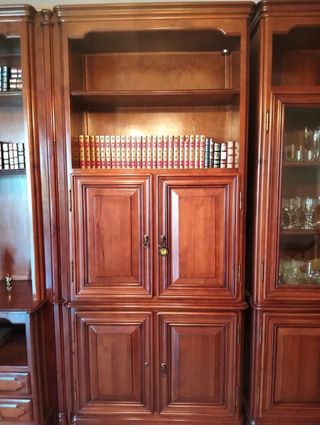 2 Vitrinas Madera Maciza
