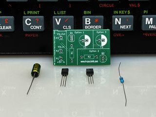 DIY KIT MOD VIDEO OUT COMPOSITE ZX SPECRUM 16K 48K