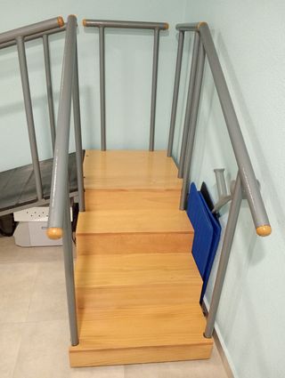 Rampa + Escalera Rehabilitación