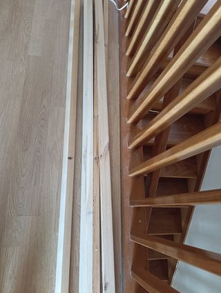 Cama casita infantil de madera