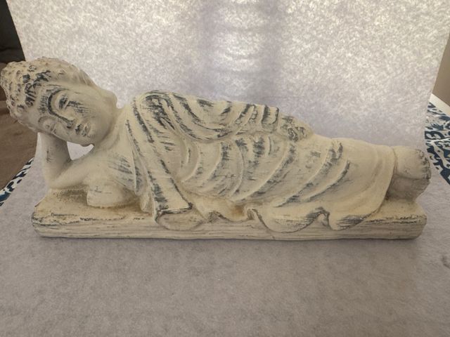 Scultura del Buddha sdraiato - Decorazione