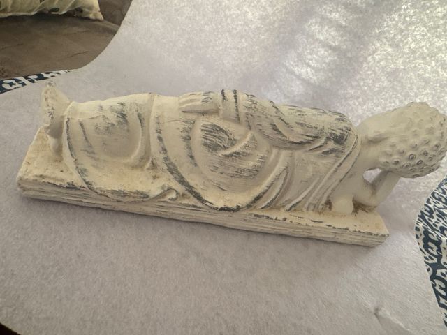 Scultura del Buddha sdraiato - Decorazione
