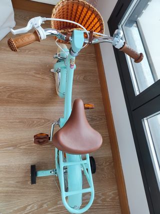 Bicicleta niña 14" mint