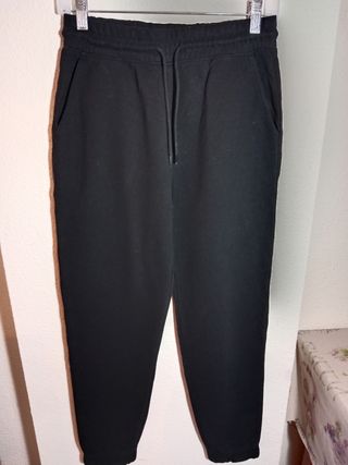 Pantalón chándal Decathlon negro