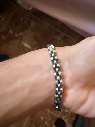 Pulsera Rolex plata