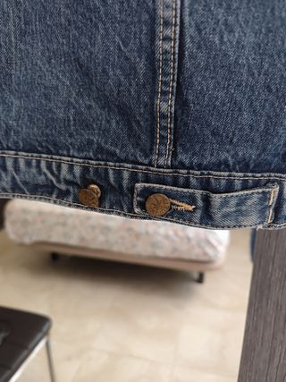 Chaqueta vaquera sin mangas vintage