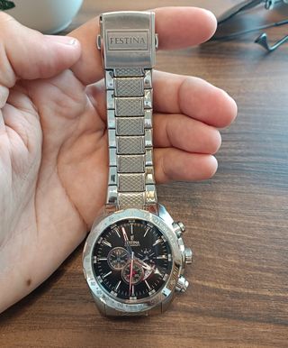 Festina Cronógrafo - Reloj Plata