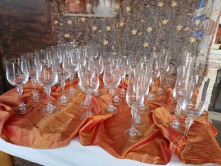 31 Bicchieri Cristallo Trasparenti