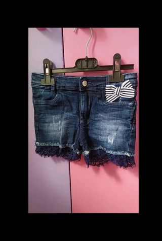 Shorts jeans bimba 4 anni