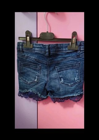 Shorts jeans bimba 4 anni