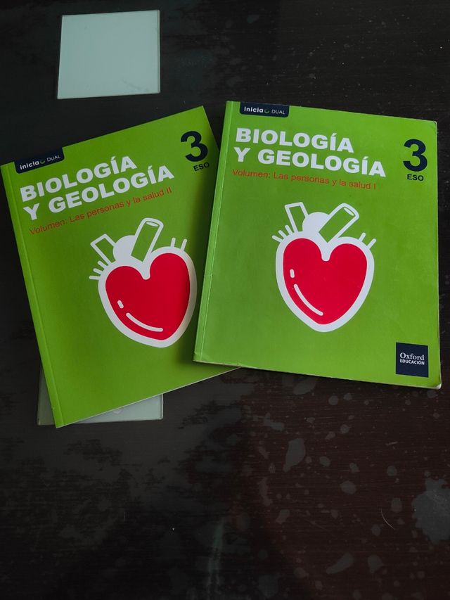 INICIA BIO Y GEO 3ºESO LA VOL1 y VOL II