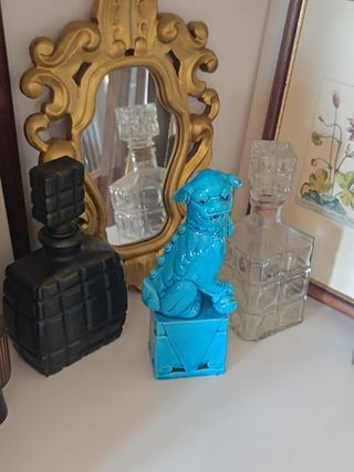 Figura León foo dog de cerámica china