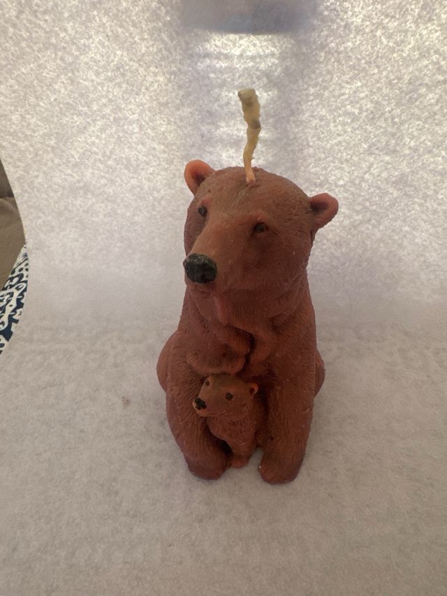 Candela orso e cucciolo
