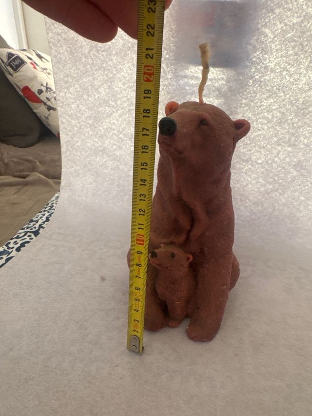 Candela orso e cucciolo