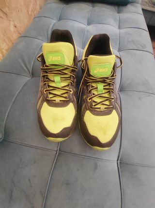 Zapatillas Asics GEL-SANGAKU - Negras y Verdes