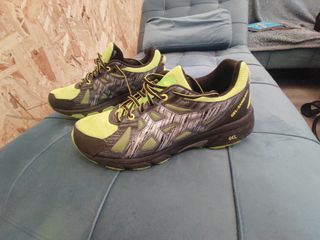 Zapatillas Asics GEL-SANGAKU - Negras y Verdes