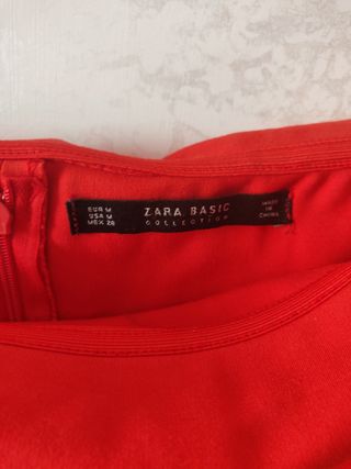 Vestito Zara Rosso