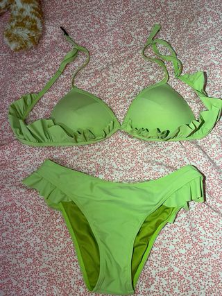 Bikini verde - Bañador dos piezas