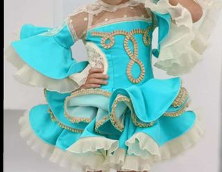 Vestido gitana niña 3 años