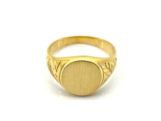 E1792946-47  Sello oro 18k - Anillo de hombre