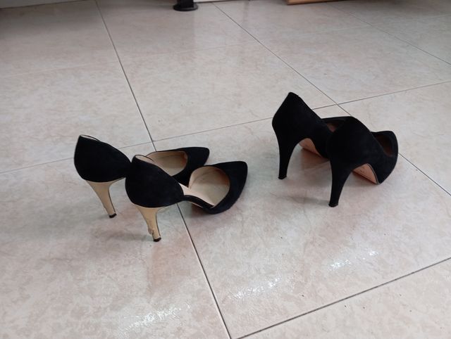 Zapatos tacón SISSEL negros