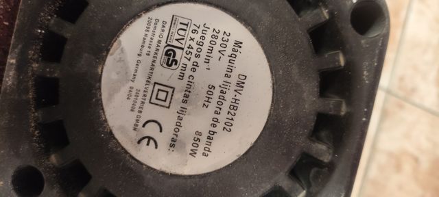 Lijadora de banda Top Craft 800W