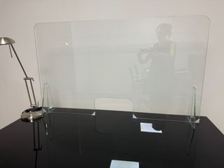 Mampara cristal oficina