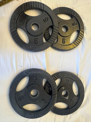 Discos peso 5kg - 4uds