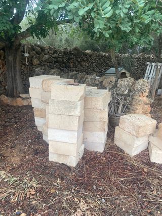 Bloques piedra 40x40x20 - Obra